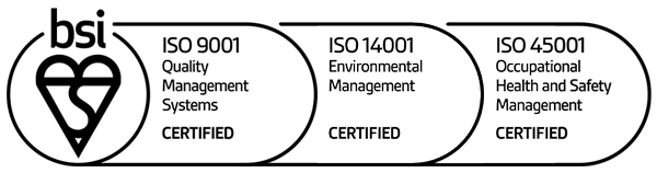 ISO 9001 ISO 14001 ISO 45001 Watermill Press Certifications