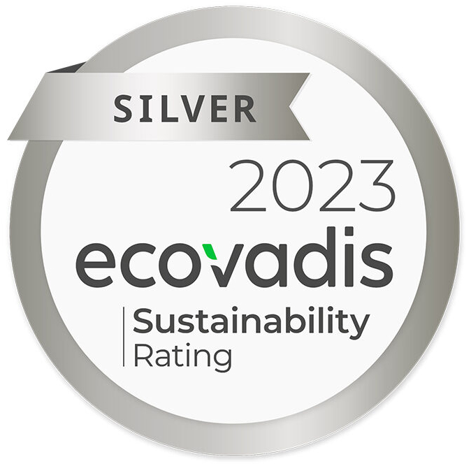 Silver EcoVadis Sustainability Rating 2023 | Watermill Press Certification